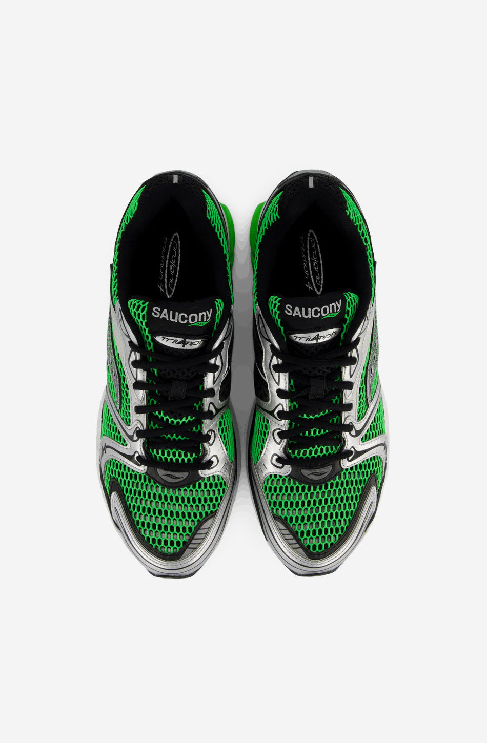 Saucony Progrid Triumph 4 Grün/Silber Sneaker