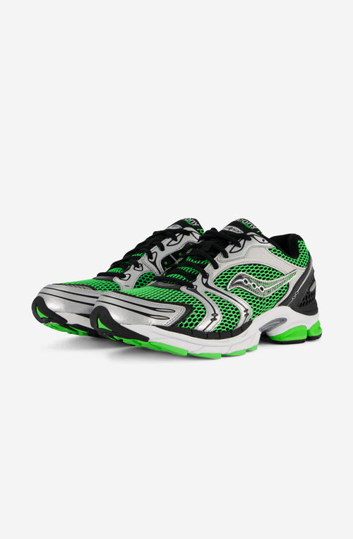 Saucony Progrid Triumph 4 Green/Silver Sneakers