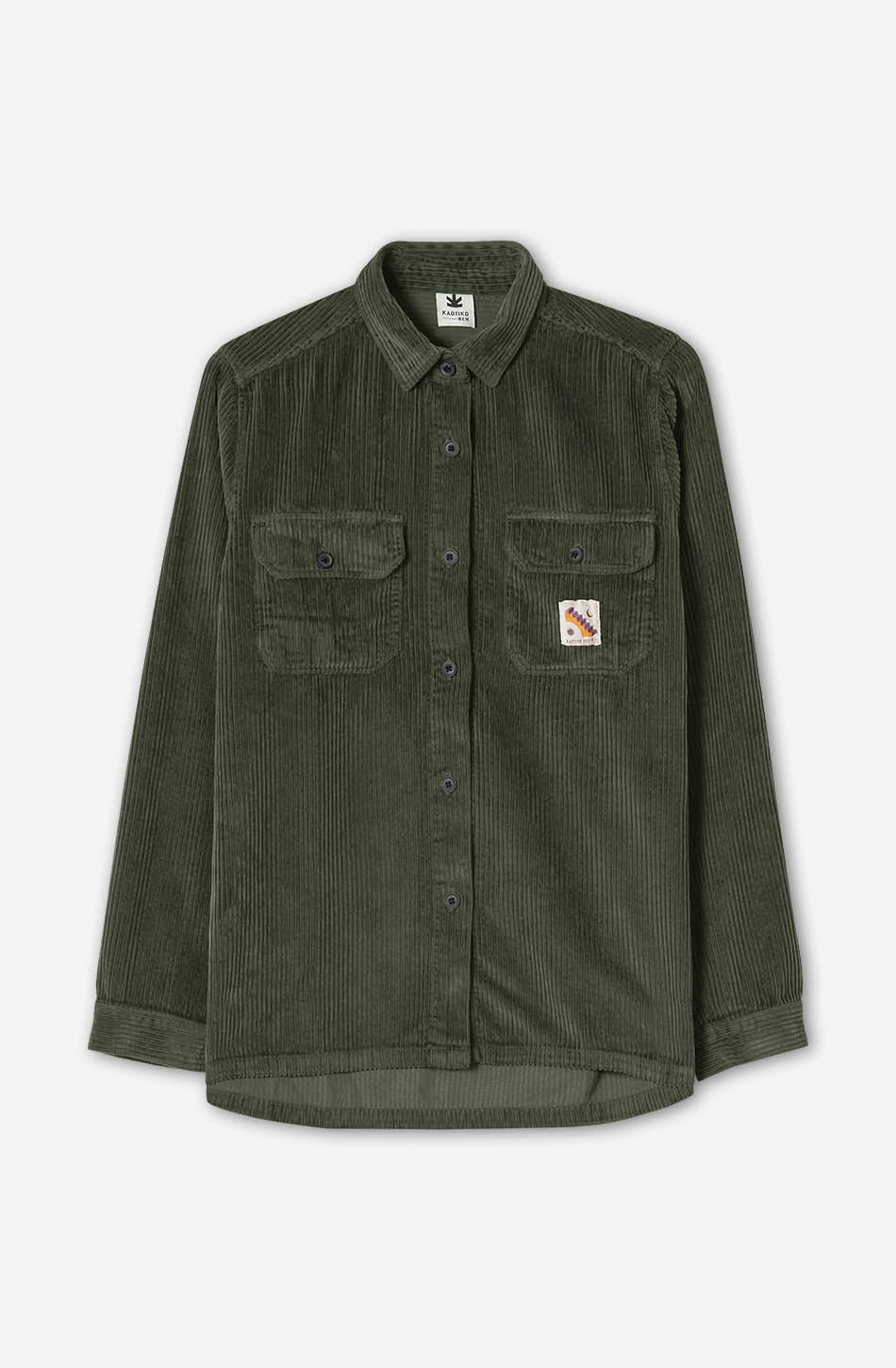 T-Shirt Corduroy Minimal Khaki