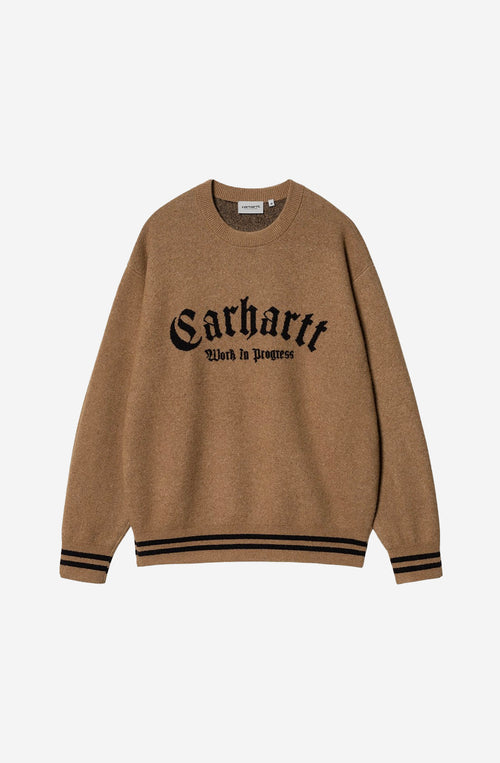 Carhartt WIP Onyx Hamilton Braun/Schwarz Jersey