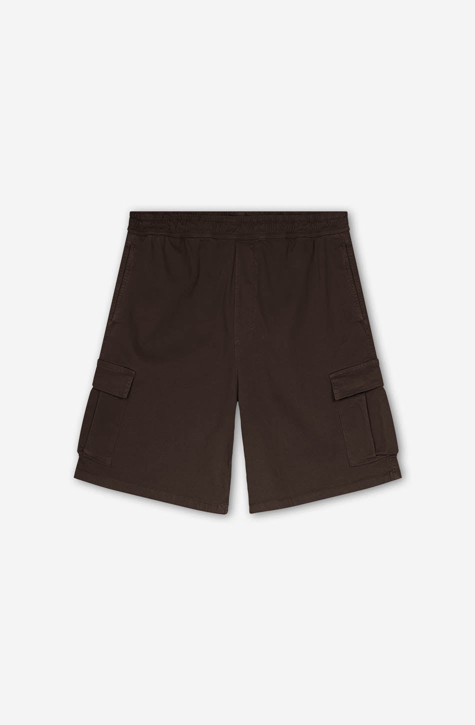 Bermuda Cargo Wide Leg Braun Hell