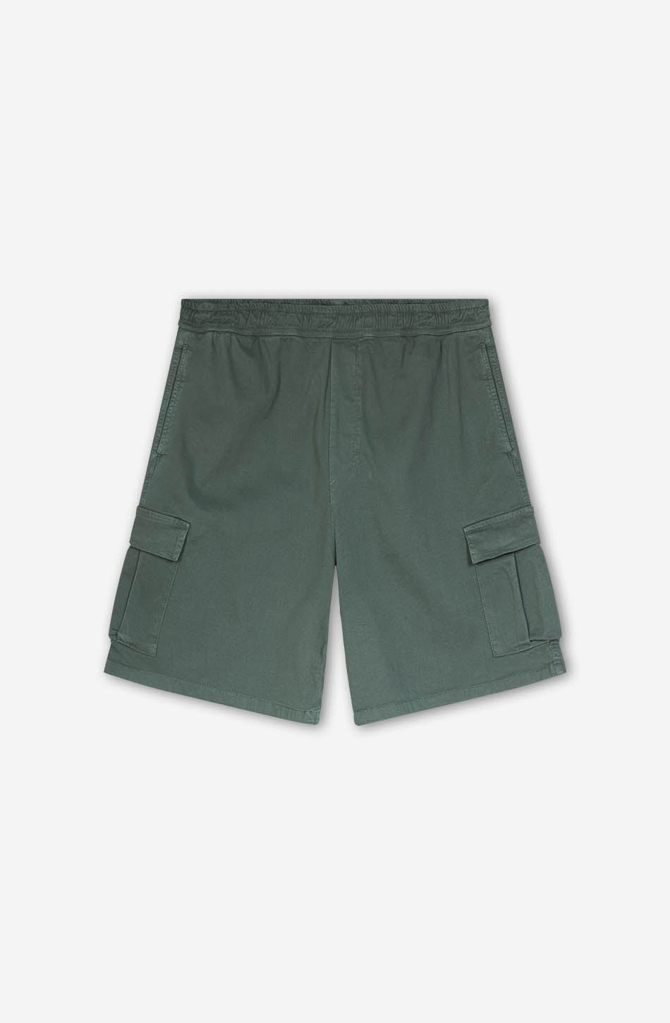 Bermuda cargo à jambes larges Palid Green