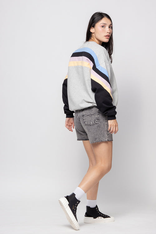 Walker Grau/Schwarz/Niagara Sweatshirt