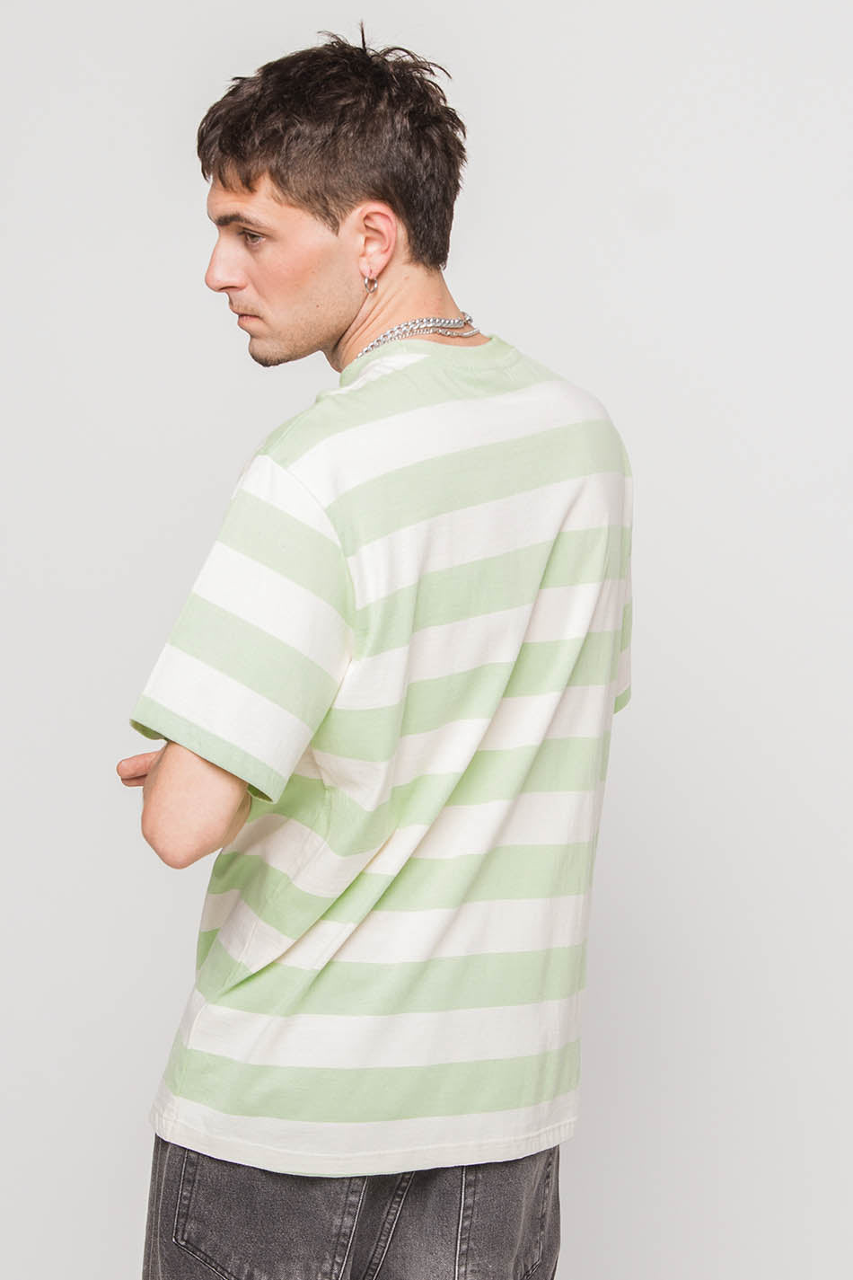 T-Shirt Niall Stripes Orchid Mint