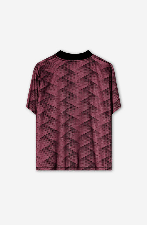 Camiseta Soccer Ziggy Burgundy