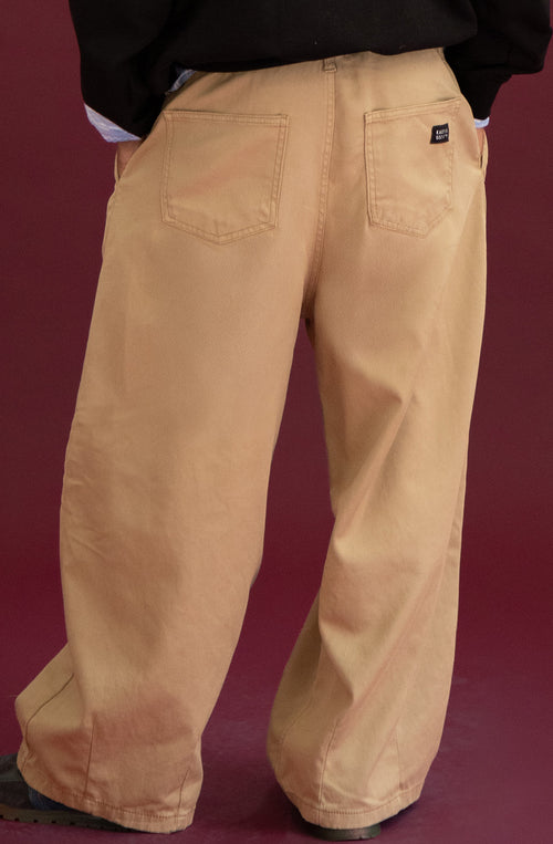 Dandy Wide Leg Camel Neue Hose