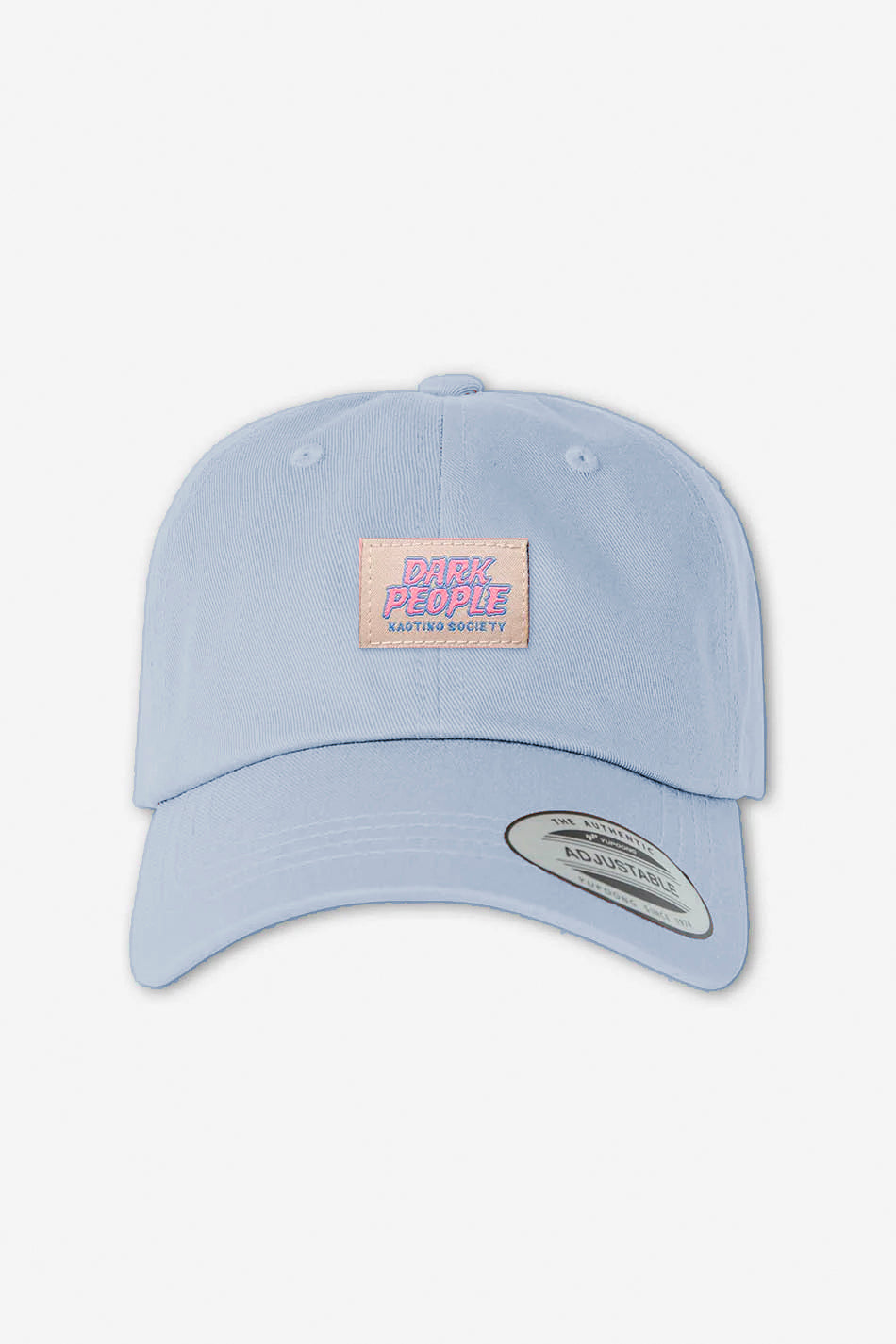 Dark People Light Blue Cap