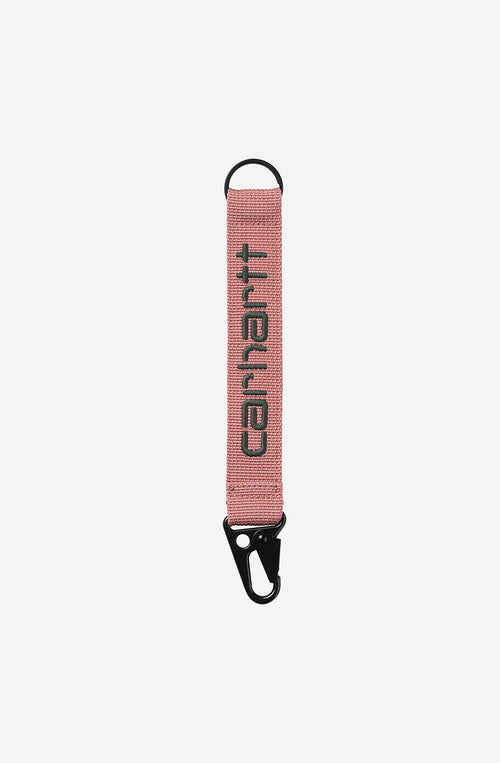 Carhartt WIP Jaden Dusty Rose/Sycamore Keychain