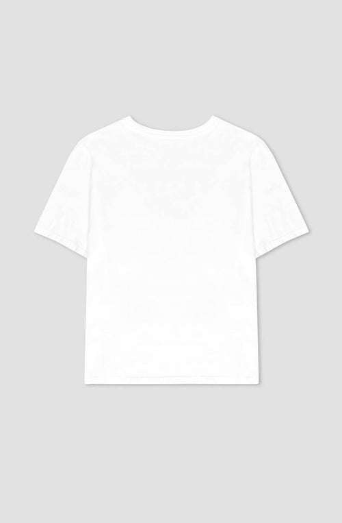 Verwaschenes weißes T-Shirt von Dark People