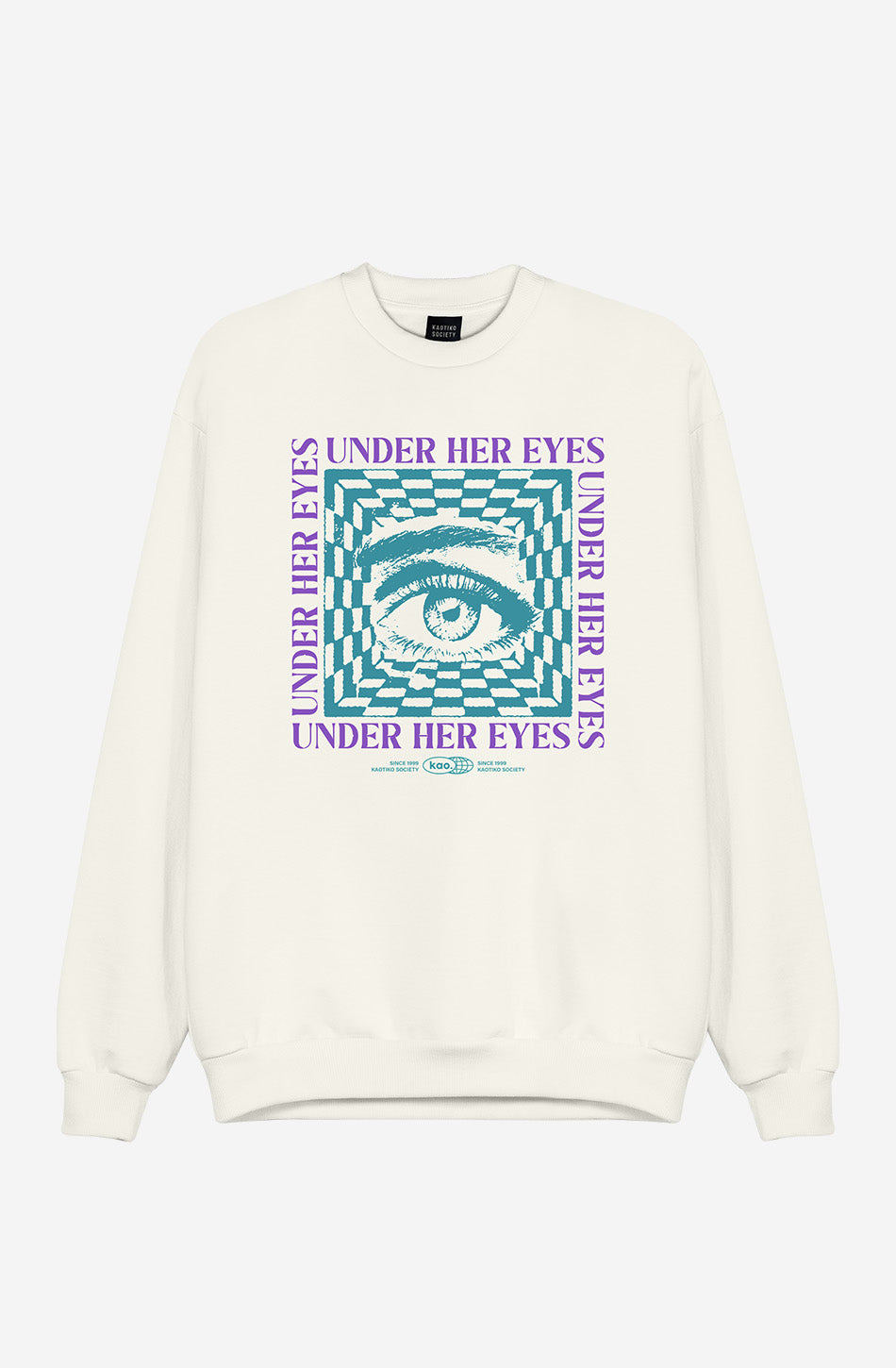 Elfenbeinfarbenes Sweatshirt von Under Her Eyes