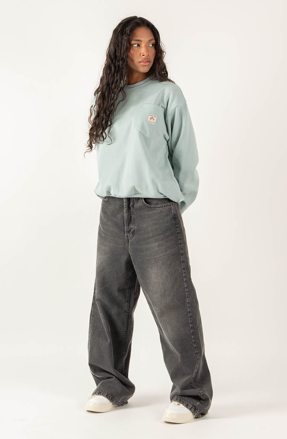 Sweat-shirt Pocket Mushroom Society Cloud 