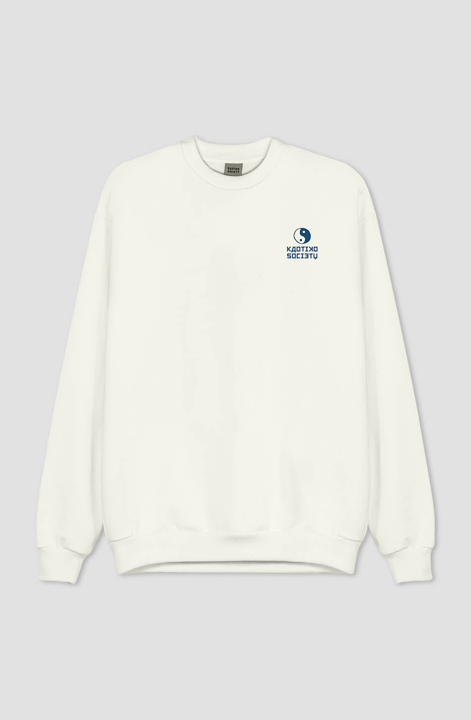 Yakisoba Lovers Sweatshirt aus elfenbeinfarbener Bio-Baumwolle
