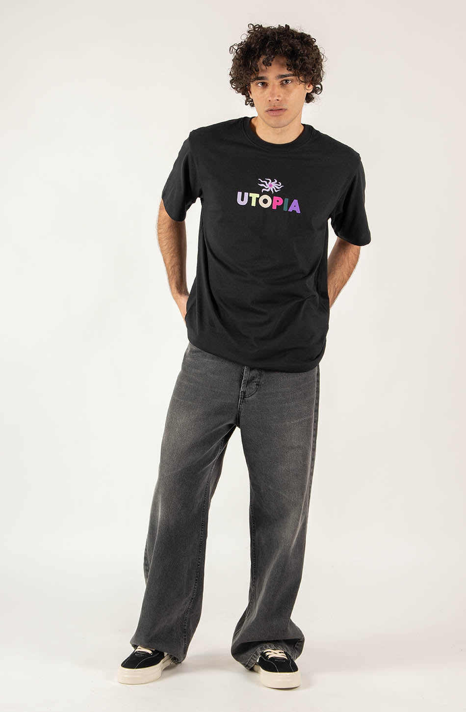 Utopia Black T-shirt