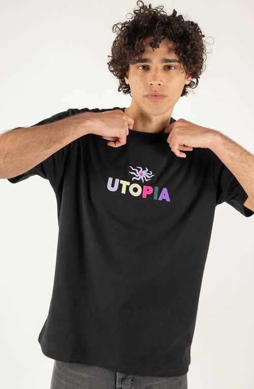 Utopia Black T-shirt