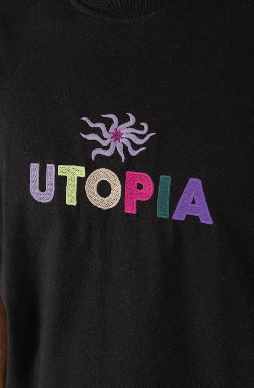 Utopia Black T-shirt