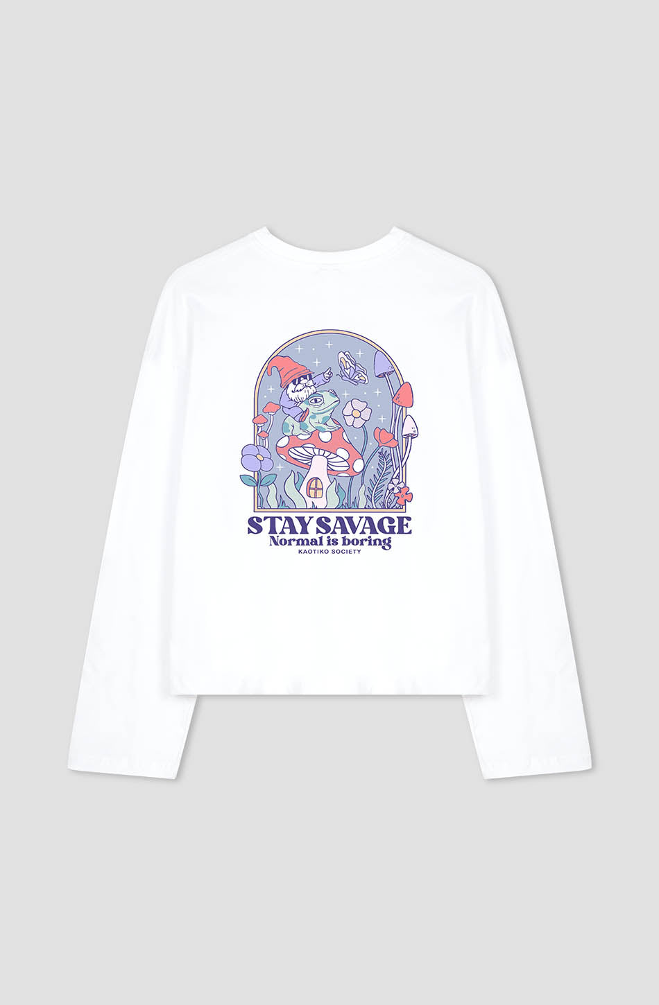 Camiseta Stay Savage White