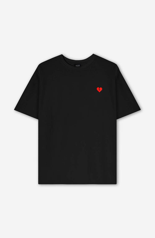T-shirt noir Dino Heart