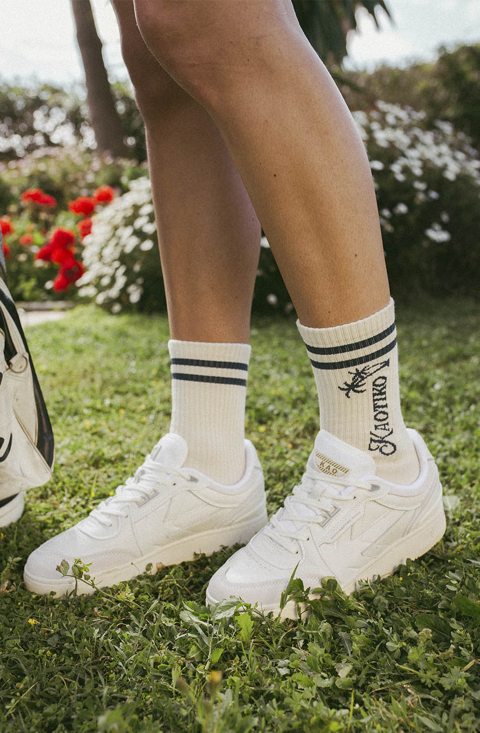 Palm Beach Elfenbeinsocken