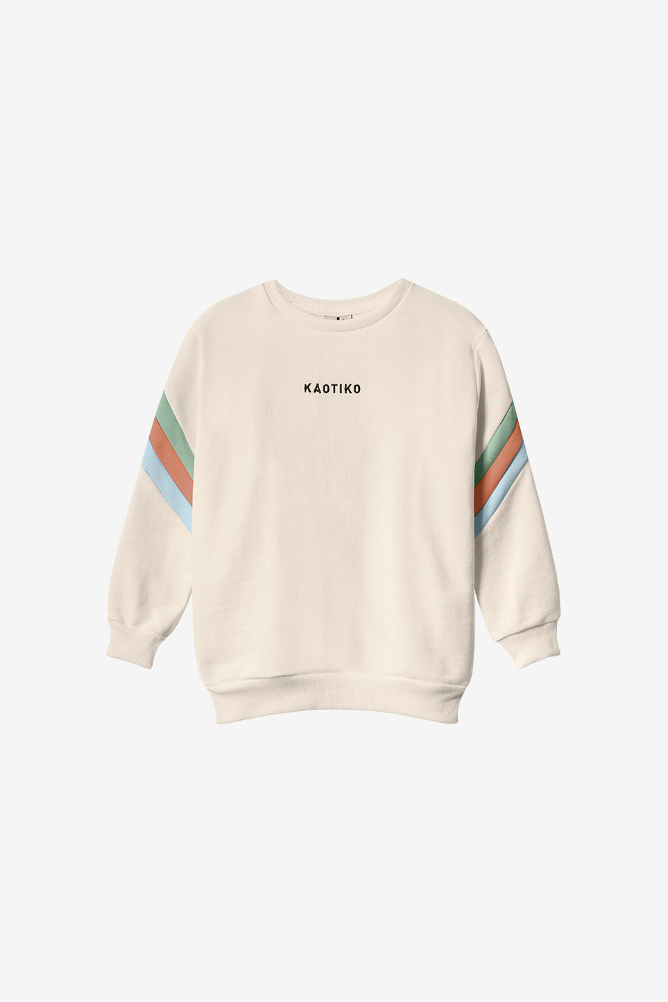 Walker Weiß / Frisches Grün / Haut Sweatshirt