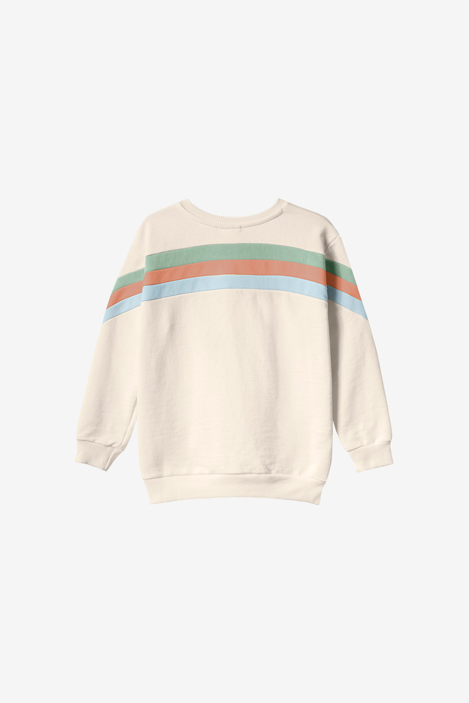 Walker Weiß / Frisches Grün / Haut Sweatshirt