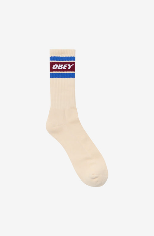 Obey Unbleached Socks / Rhubarb