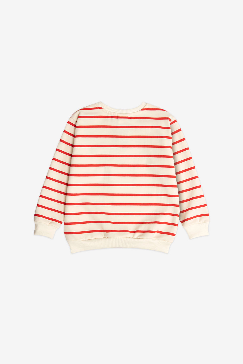 Streifen Pudel Rot Sweatshirts