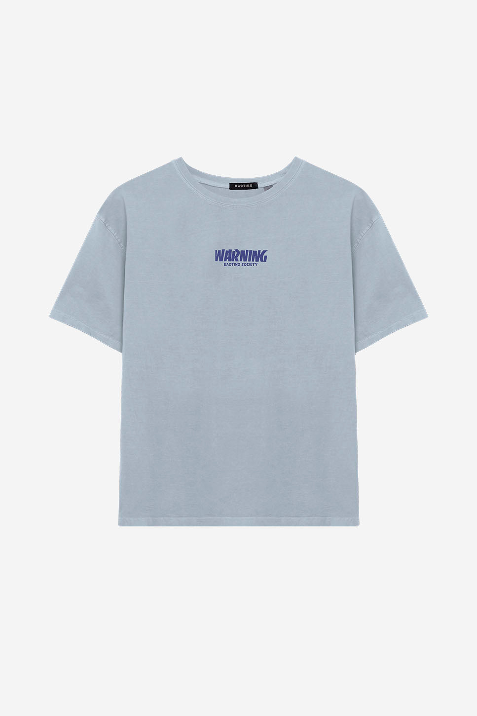 Gewaschenes Warning Steel T-Shirt