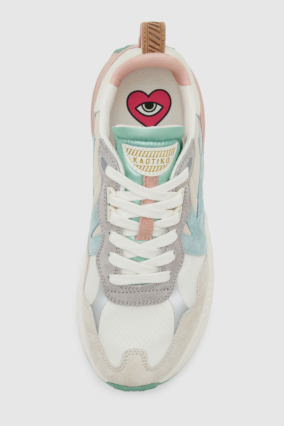 Kaotiko Detroit White Smoke Sneakers