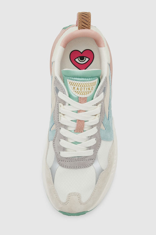 Kaotiko Detroit White Smoke Sneakers