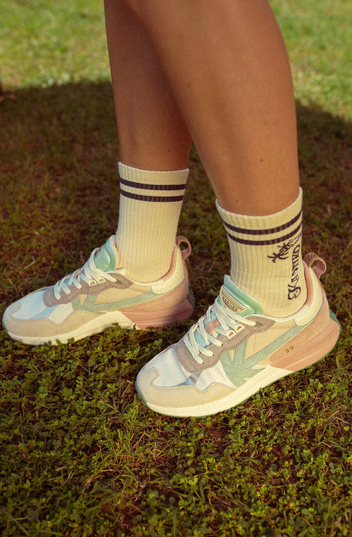 Kaotiko Detroit White Smoke Sneakers