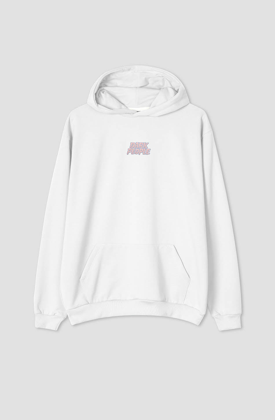 Weißes Sweatshirt aus Bio-Baumwolle von Dark People