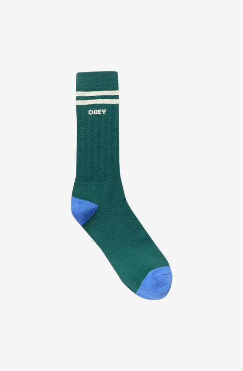 Obey Soccer Green/Unbleached Socks