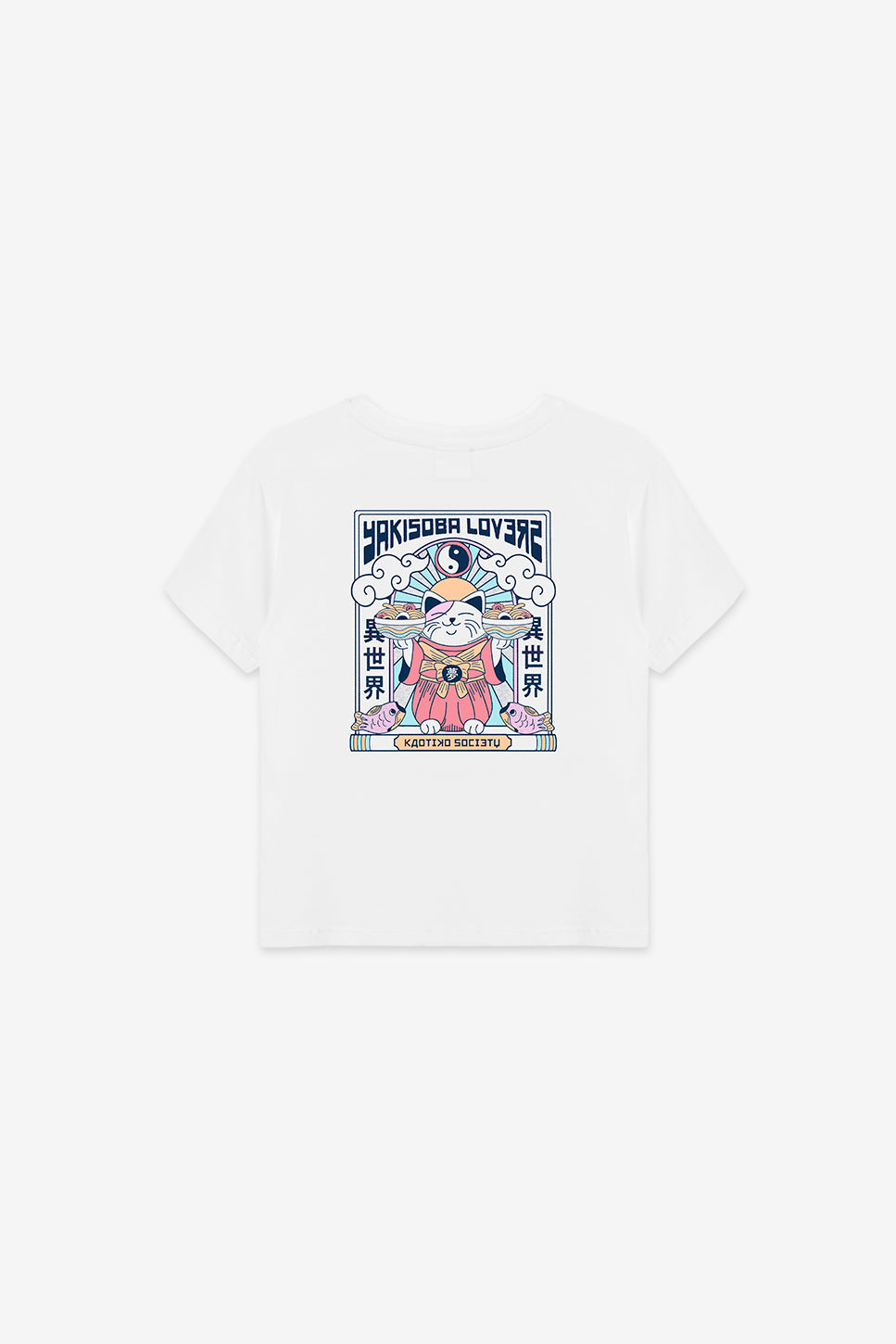 T-Shirt blanc Yakisoba Lovers