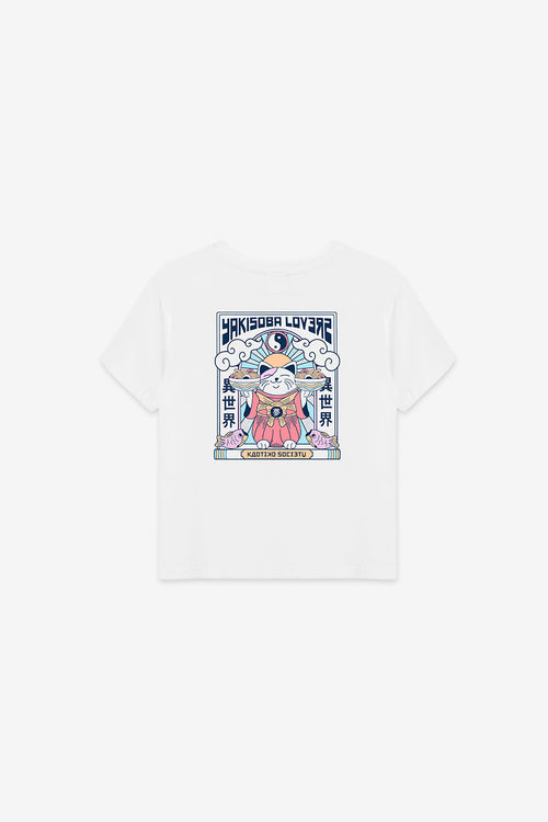 T-Shirt blanc Yakisoba Lovers