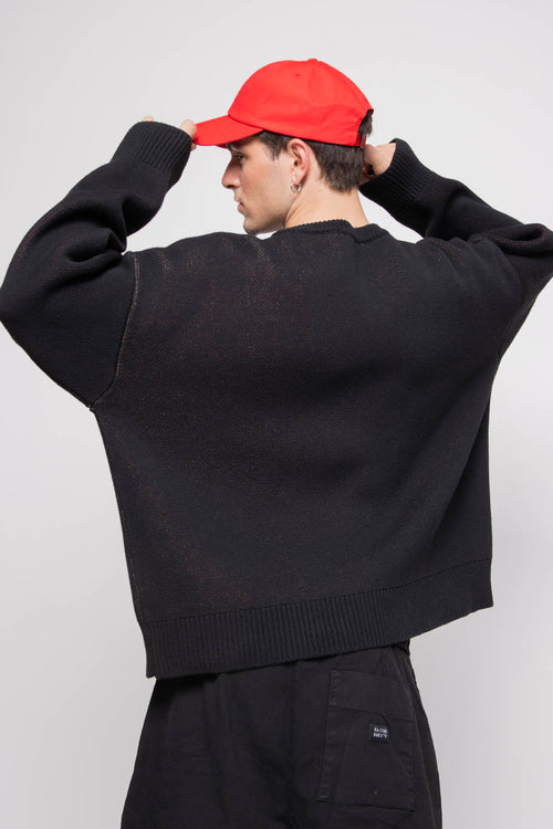 Dschungelschwarzer Pullover