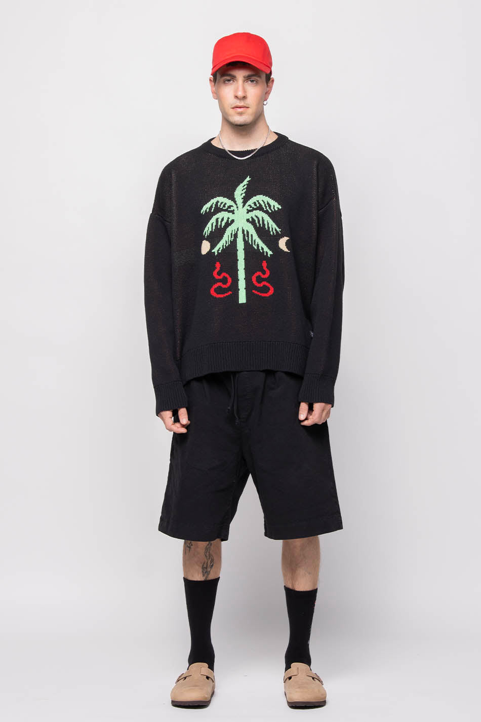 Dschungelschwarzer Pullover