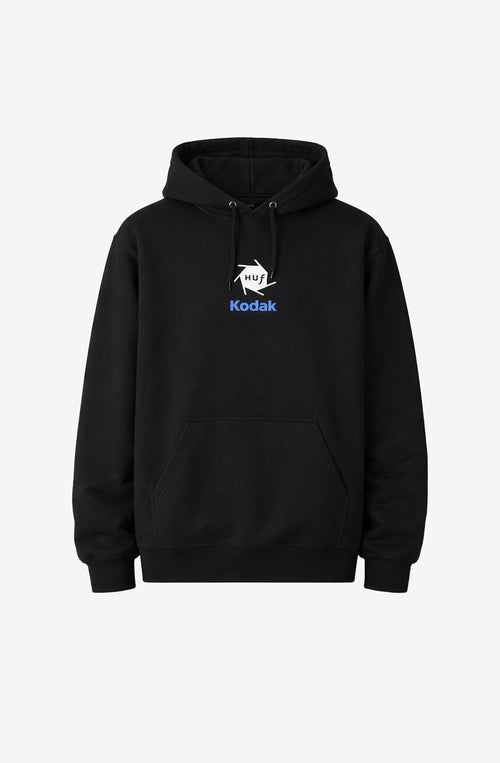 HUF Invention P/O Schwarzes Sweatshirt