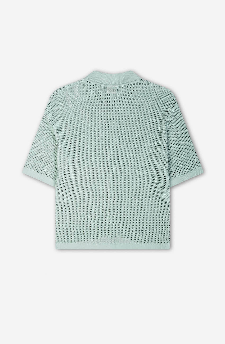 Polo Häkeln Wassergrün
