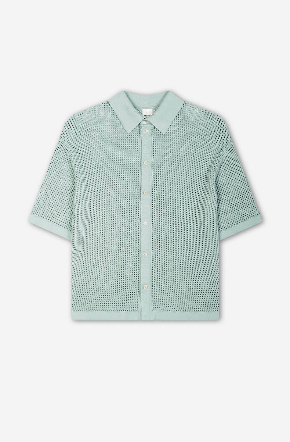 Polo Häkeln Wassergrün