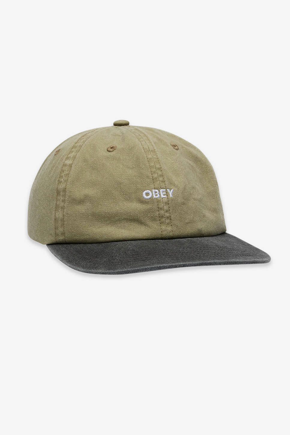 Obey – Kappe in Khaki-Mehrfarbig