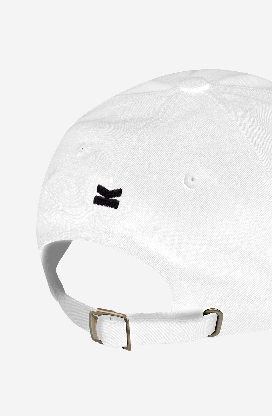 Casquette blanche de marque