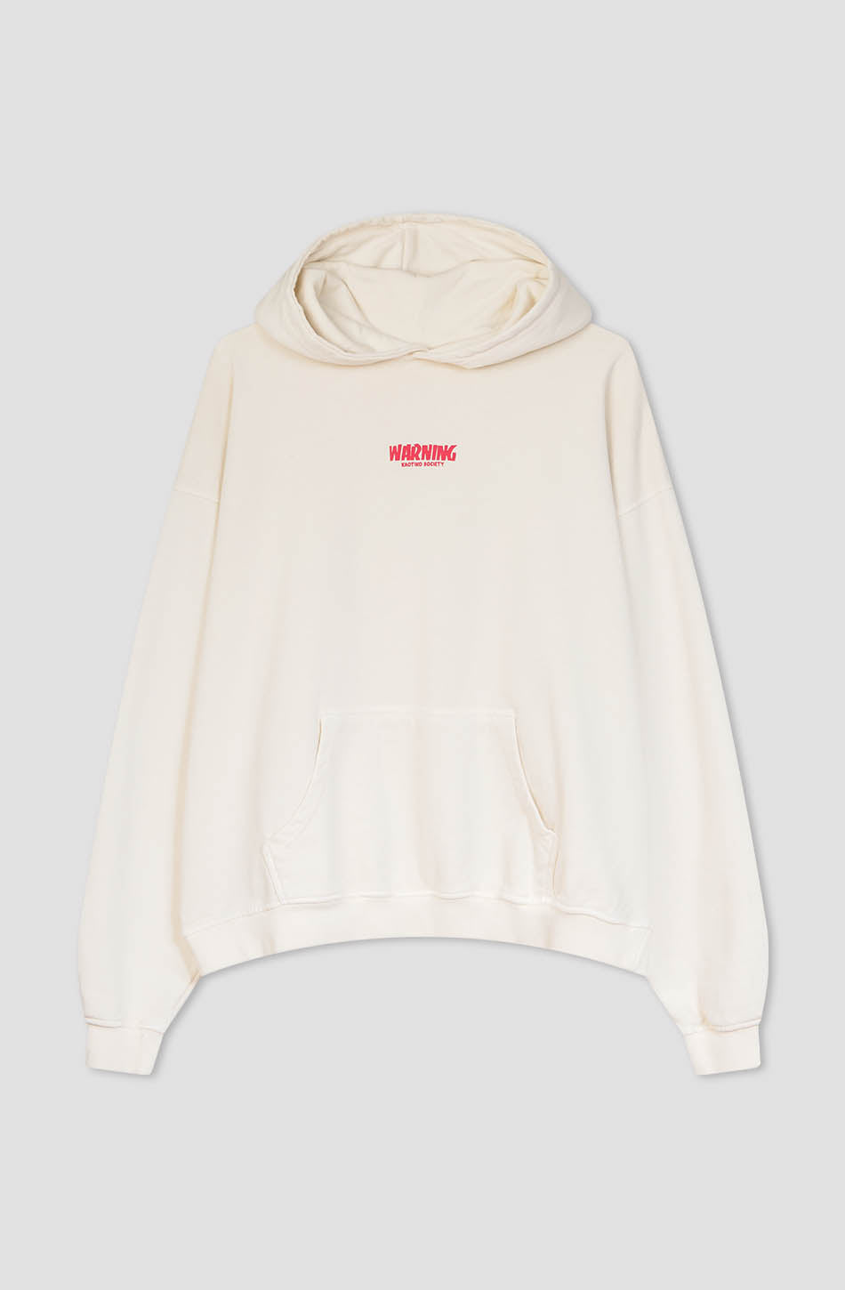 Sweatshirt mit gewaschenem Warnknochen