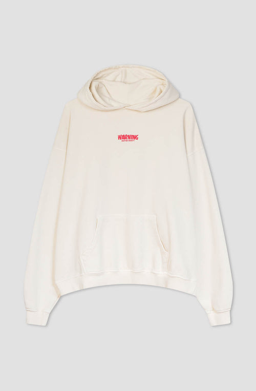 Sweatshirt mit gewaschenem Warnknochen