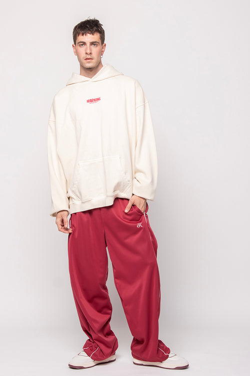 Sweatshirt mit gewaschenem Warnknochen