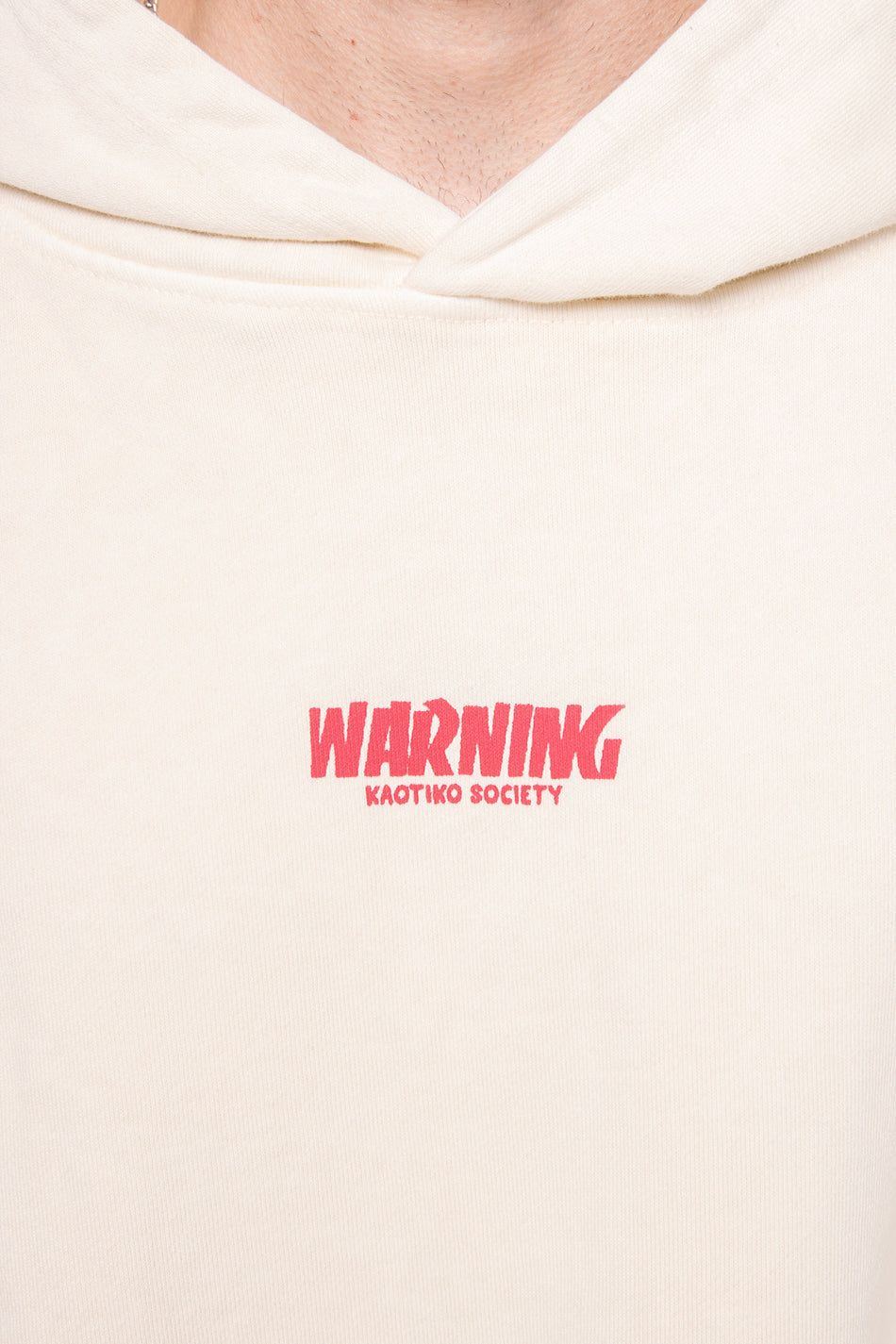 Sweatshirt mit gewaschenem Warnknochen