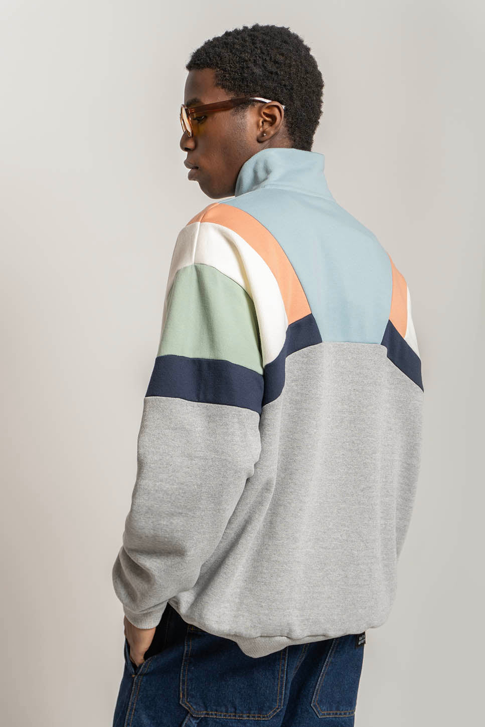 Sweatshirt Aleck Grey/Steel