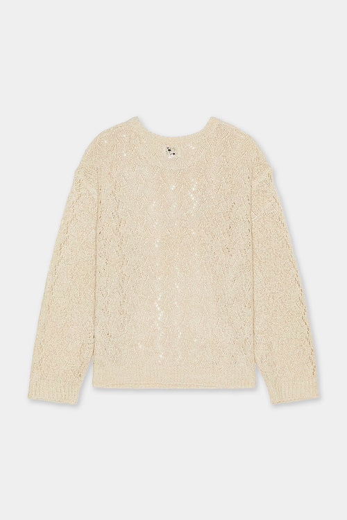 Obey Shimoda Tape Yarm Natural Sweater