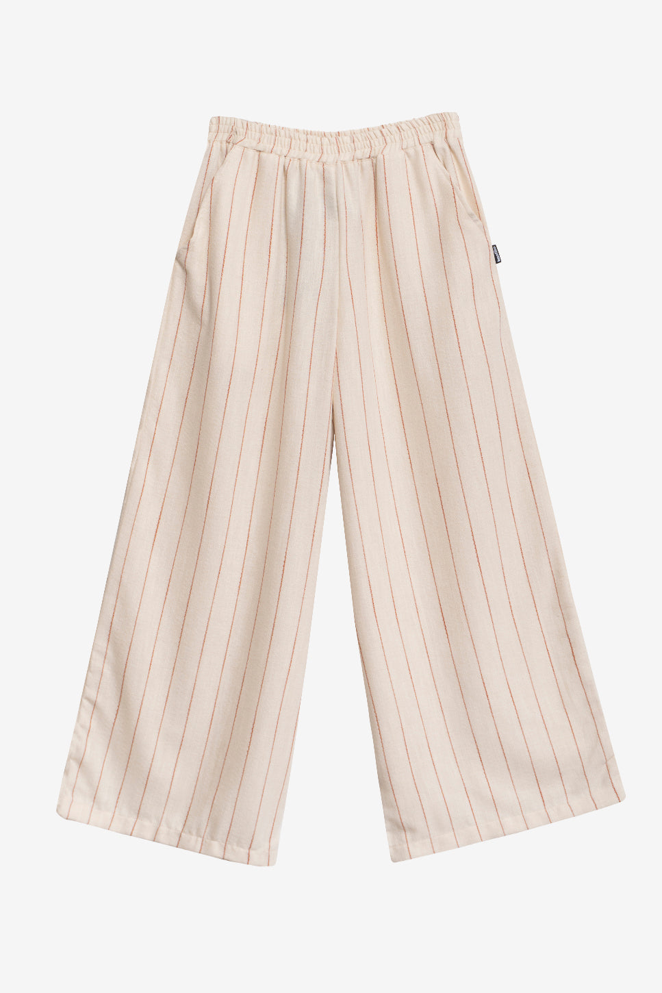 Baracoa Stripes Elfenbein/Burgunder Hose