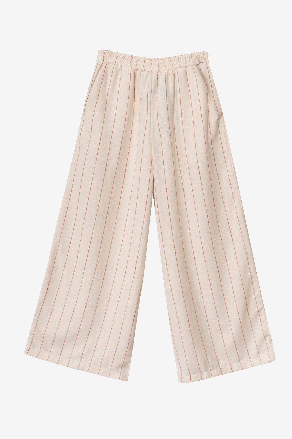 Baracoa Stripes Elfenbein/Burgunder Hose