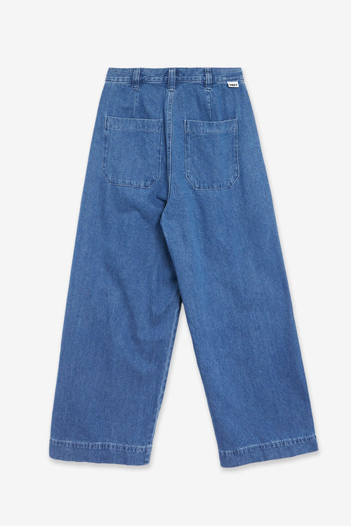 Obey Oliver Denim Pleated Light Indi Pants